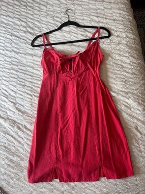 Wild Fable Coral Mini Sundress